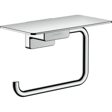 Тримач паперу Hansgrohe  з полицею Chrome 41772000