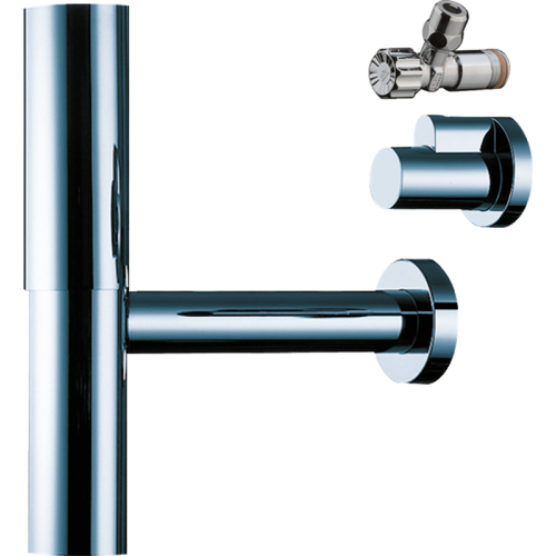 Сифон Hansgrohe  для умивальника Flowstar з кутовими вентелями 52120000