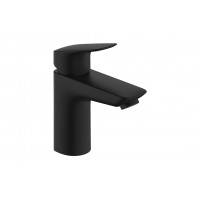 Змішувач Hansgrohe Logis 100 Coolstart для умивальника без донного клапана, Matt Balck 71103670