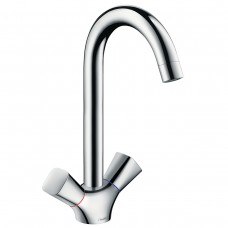 Змішувач Hansgrohe Logis 220 для кухні двохвентильний 71280000