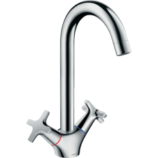 Змішувач Hansgrohe Logis Classic 220 двохвентильний для кухні 71285000