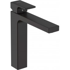Змішувач Hansgrohe Vernis Shape 190 для умивальника без донного клапана Matt Black 71591670