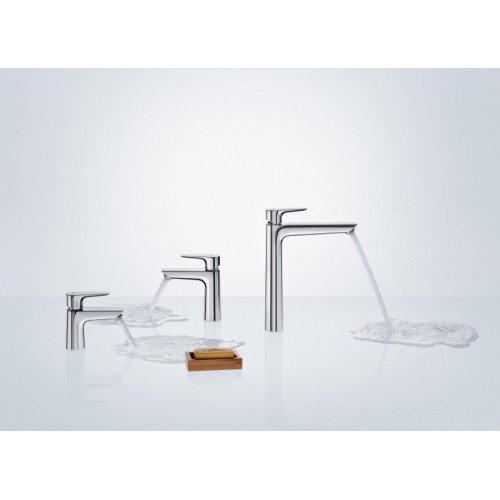 Змішувач Hansgrohe Talis E 110 для умивальника CoolStart з донним клапаном pop-up 71713000