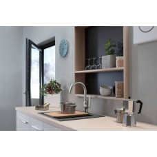 Змішувач Hansgrohe M421-H220 для кухні 71802800 Stainless Steel Finish