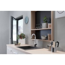 Змішувач Hansgrohe M421-H220 для кухні 71802800 Stainless Steel Finish