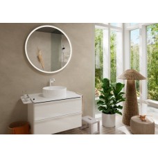 Змішувач Hansgrohe Tecturis S 240 Fine CoolStart для умивальника без донного клапана, Matt White 73372700