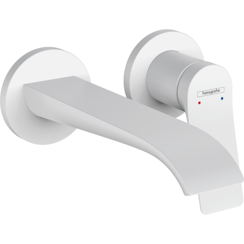 Змішувач Hansgrohe Vivenis 195 для умивальника зі стіни Matt White 75050700