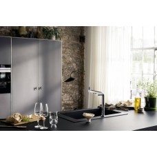 Змішувач Hansgrohe Aqittura M91 FilterSystem 240 1jet кухонний сет з Harmony 76802000 Chrome