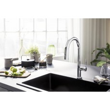 Змішувач Hansgrohe Aqittura M91 FilterSystem 210 1jet pull-out кухонний 76803000 Chrome