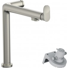 Змішувач Hansgrohe Aqittura M91 FilterSystem 240 1jet кухонний 76804800 Stainless Steel Finish