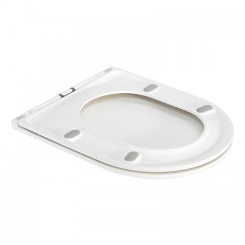Унітаз підвісний Qtap Scorpio безободковий Ultra Quiet з сидінням Soft-close QT1433053EUQW