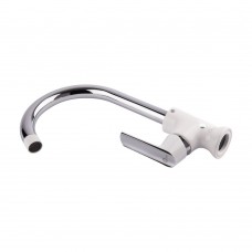 Змішувач для кухні Qtap Fresh QTFREWCR007F Chrome/White