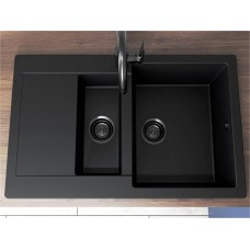 Кухонна мийка Miraggio LAPAS black 0000019