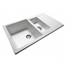 Кухонна мийка Miraggio LAPAS white 0000025
