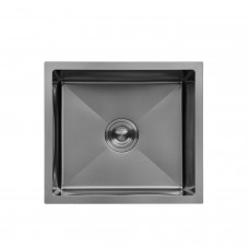 Кухонна мийка Kroner KRP Schwarze - 4843HM PVD (3,0/1,0 мм)