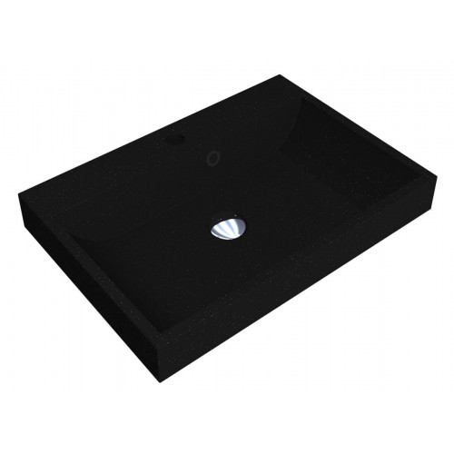 Умивальник Miraggio VARNA 600 MIRASTONE BLACK 0000447