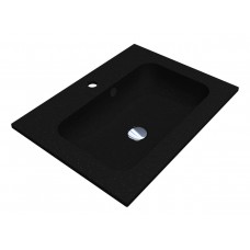 Умивальник Miraggio DELLA 600 MIRASTONE BLACK 0000794