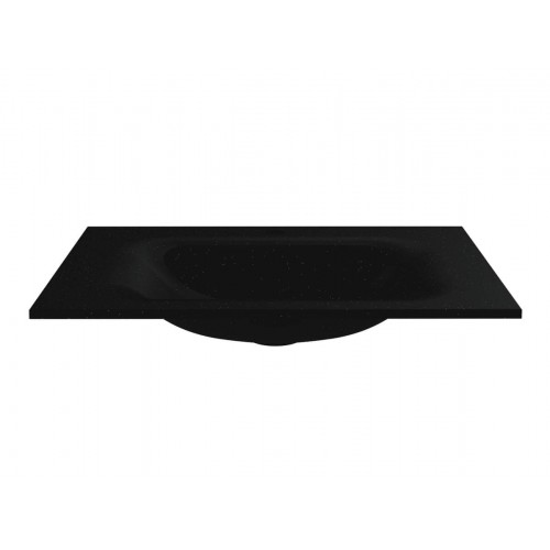 Умивальник Miraggio JESSEL 700 MIRASTONE BLACK 0001466 Умивальник Miraggio JESSEL 700 MIRASTONE BLACK 0001466