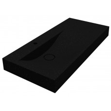 Умивальник Miraggio VIOLA 1000 L MIRASTONE BLACK 0002666