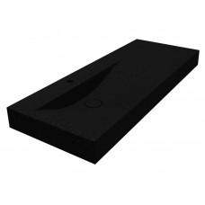 Умивальник Miraggio VIOLA 1200 L MIRASTONE BLACK 0002669