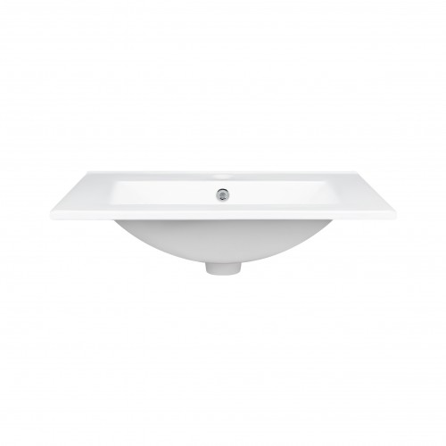 Раковина Qtap Albatross 600х470х180 White з донним клапаном QT01113060CW