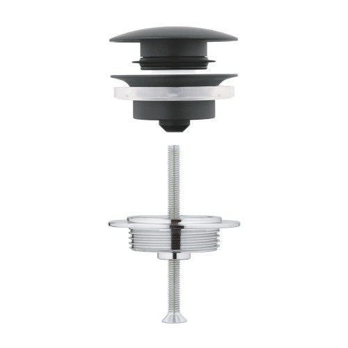 Набір змішувачів 3 в 1 для ванної кімнати Grohe QuickFix Start Black UA303304TM